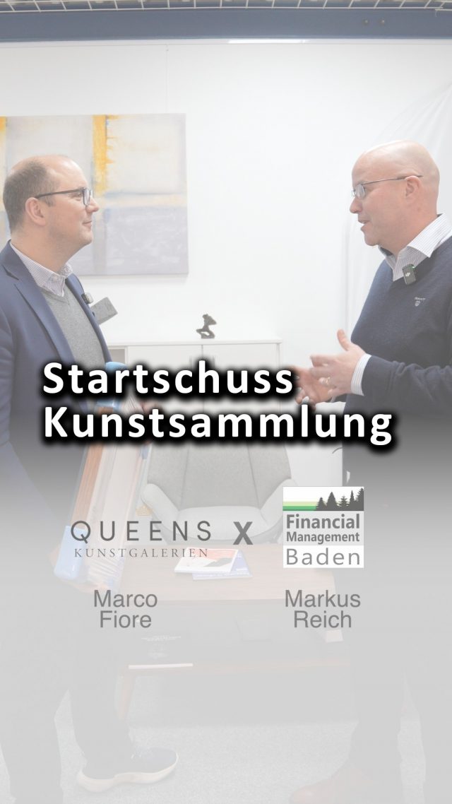 FMB x QUEENS 16: Der krönende Abschluss unserer Reihe mit dem Kooperationspartner, der Kunstgalerie Queens.
Markus Reich bekommt von Marco Fiore sein erstes Golf-Kunstwerk überreicht - ein echtes Sammlerstück in limitierter Auflage 🤩⛳

#financial #management #baden #kunst #kunstgalerie #kunstsammlung