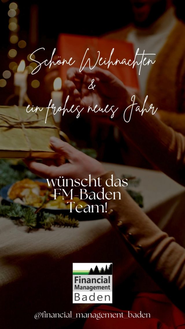 Für die kommenden Feiertage wünschen wir Ihnen und Ihrer Familie Gesundheit und Freude sowie einen guten Rutsch in ein glückliches und erfolgreiches neues Jahr 2026.

Das gesamte FM Baden Team
#froheweihnachten🎄